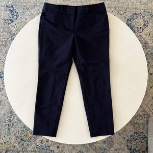 LOFT Julie Skinny. Size 6P. Navy.